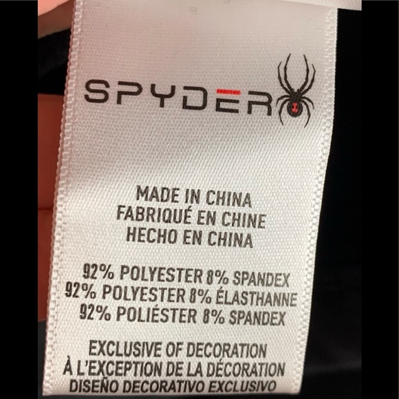 Spyder pullover hoodie ladies Hayer NWT black Large pockets high low - Picture 7 of 8